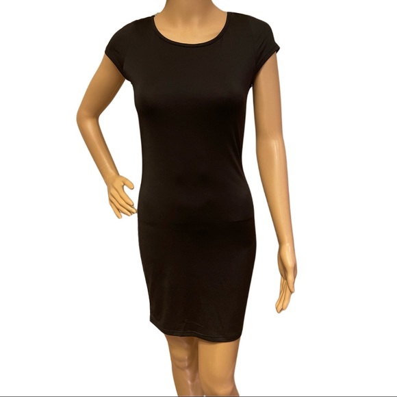 Black BodyCon Dress - Picture 1 of 5